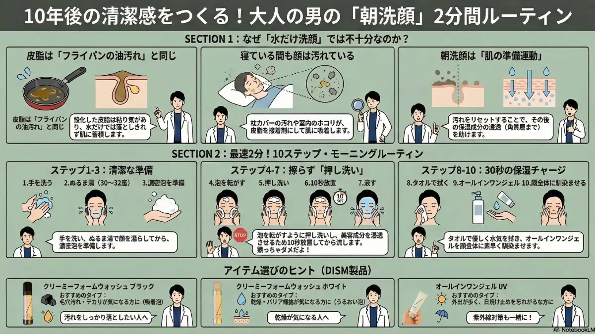 men-morning-face-wash-routine_Illustrated2